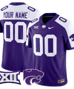 Kansas State Wildcats 2024 Vapor Limited Custom Jersey - All Stitched - Jersey AZ